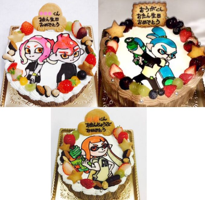 スプラトゥーンの誕生日ケーキを通販注文できるお店９選!　　モカボーネン