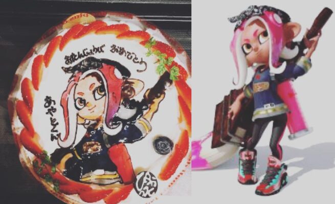 スプラトゥーンの誕生日ケーキを通販注文できるお店９選!　パティスリーぴかっそ